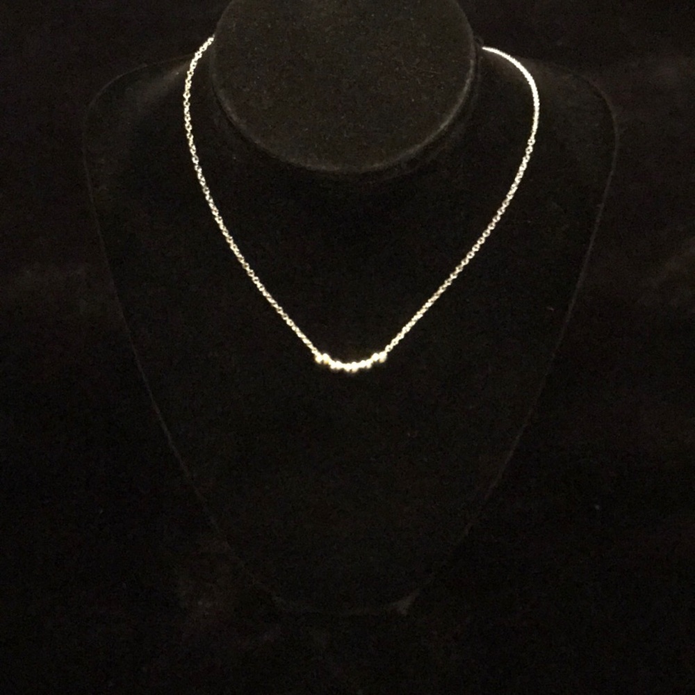 Brand new Hallmark silver necklace